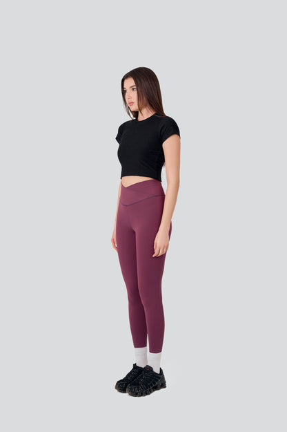 Burgundy Leggings