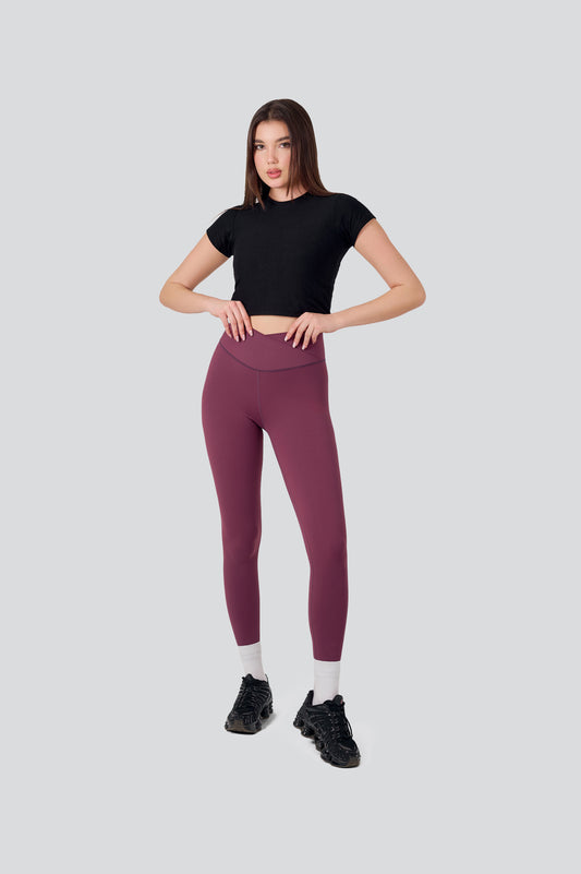 Burgundy Leggings