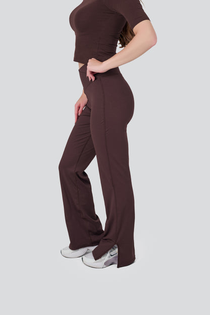 Brown Flare Pants