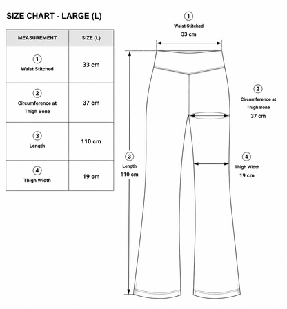 Olive Flare Pants